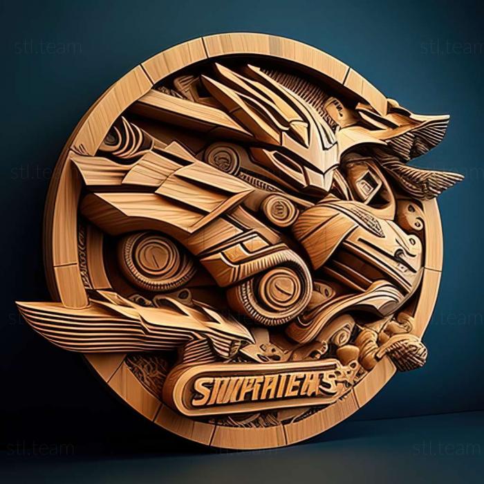 3D model Skylanders Superchargers game (STL)